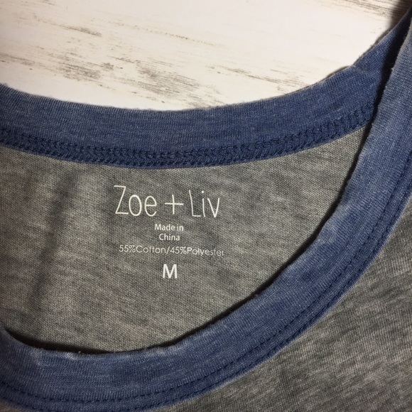 Zoe + Liv United States Ringer Tee - Picture 4 of 4